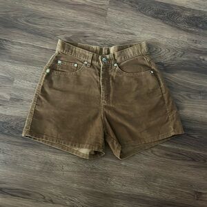 Vintage Lee Riveted Corduroy Shorts